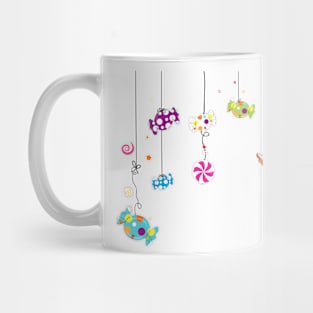 Hanging colorful sweet candy Mug